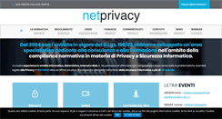 Desktop Screenshot of netprivacy.it